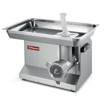 Hachoir en inox N° 22 de table, Ø 4,5 mm, 200 kg/h TCX22/NC